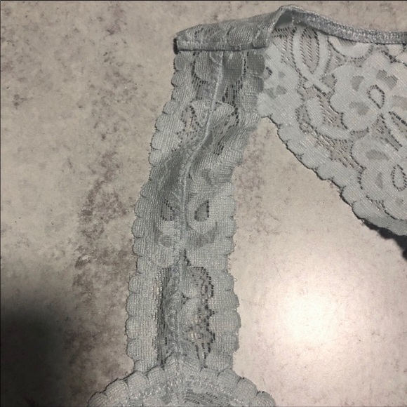 Free People Galloon Lace Bralette Blue Small NWT - Picture 8 of 13